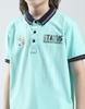 MONTE CARLO Boys Regular Fit Printed Polo Half Sleeve T-Shirt