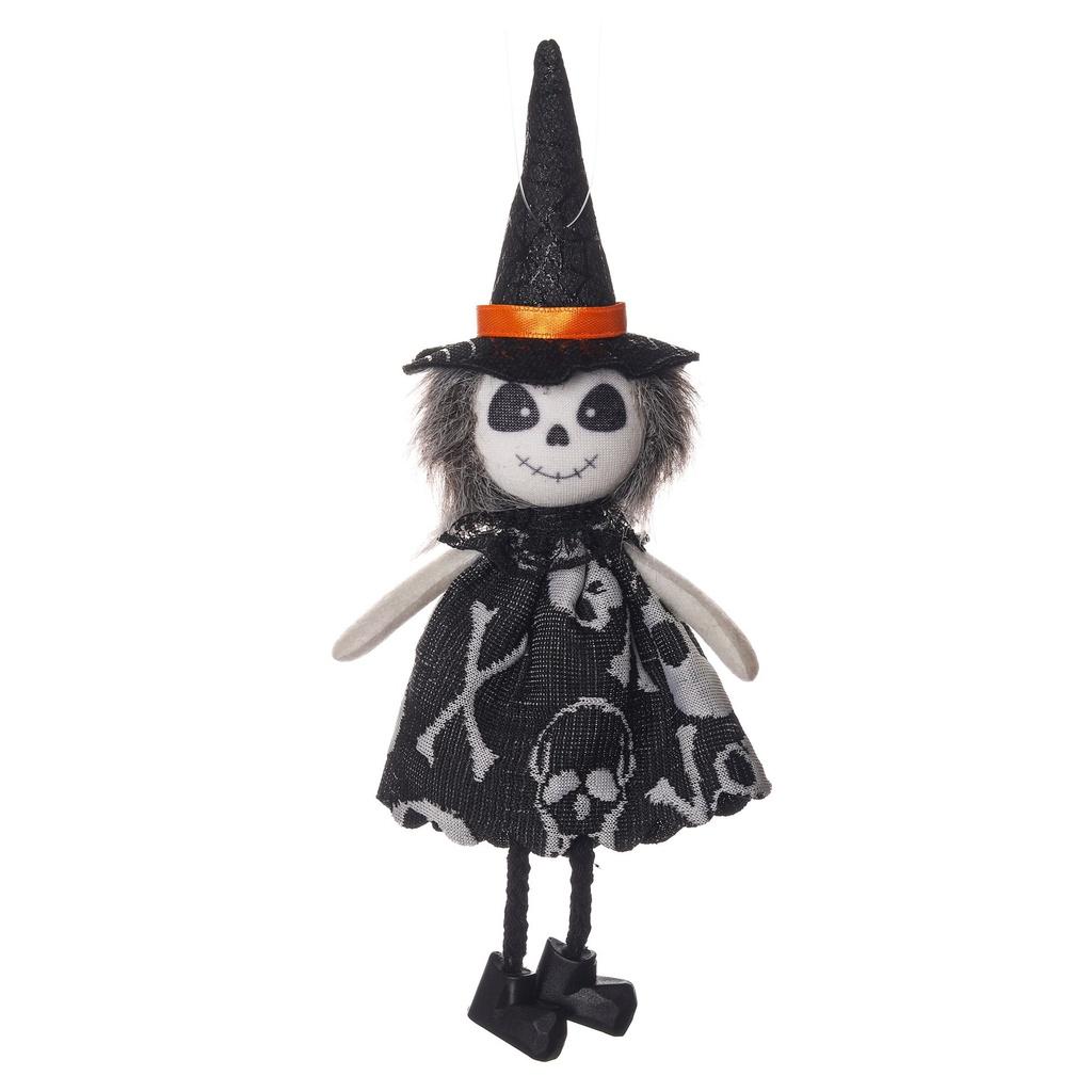 Halloween Decor Supplies Adorable Pumpkin Witch Ghost Pendant For Kids Party Props