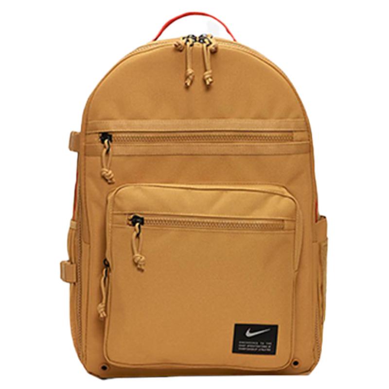 Nike Polyester Backpack Regular Men's Wheat Casual CK2663-790
