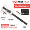Vernier Caliper Professional Pachymeter Carpentry Tools Measuring Tool Micrometer Ruler Stainless Steel Pachometer Dial Caliper