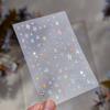 5D Ocean Nail Art Stickers Blue Water Wave Daisy Spiral Pattern Self-adhesive Seaside Nail Decal DIY Manicure Decoration