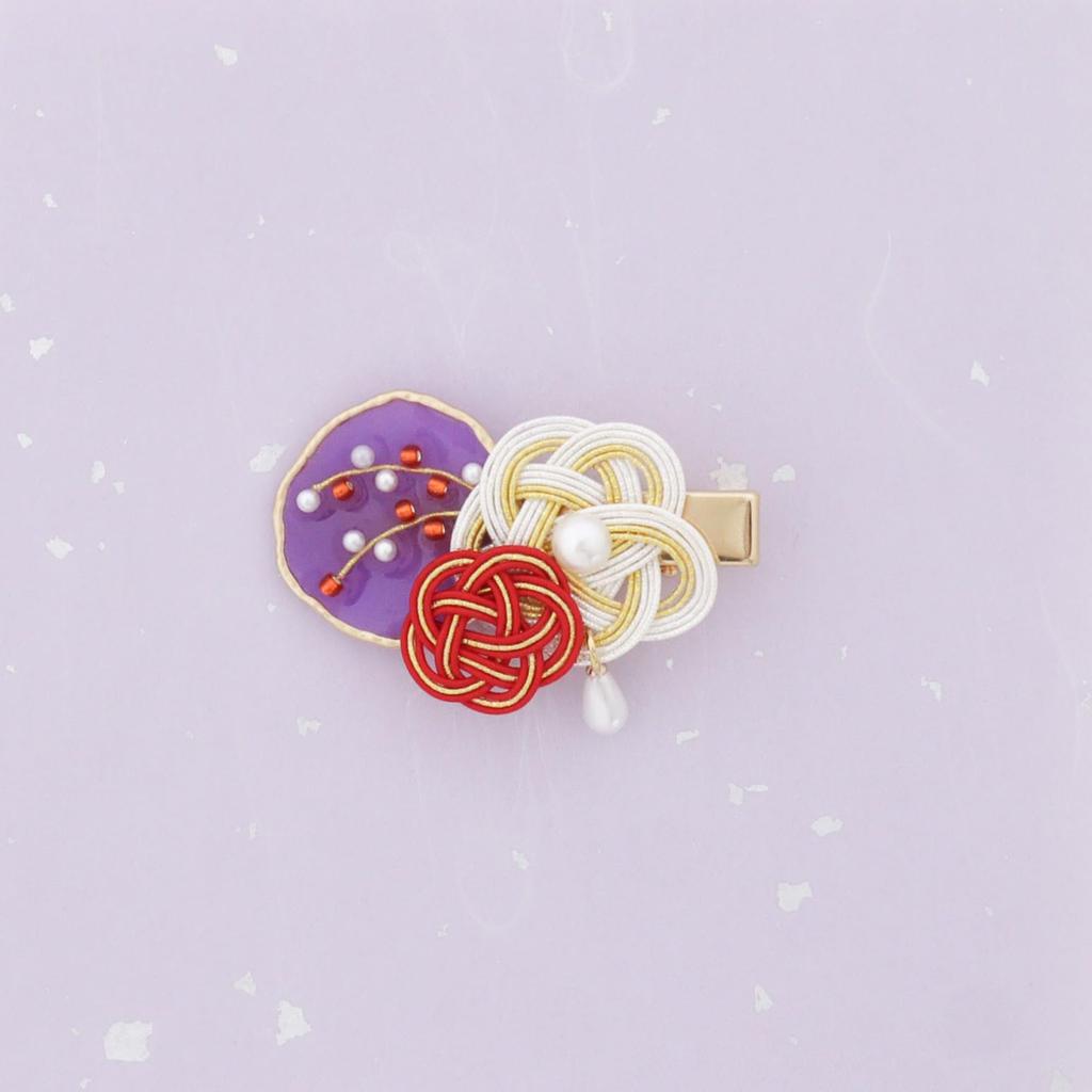 KIYOHARA Resin Lab Mizuhiki Resin Hair Clip Making Set (RLK-03)