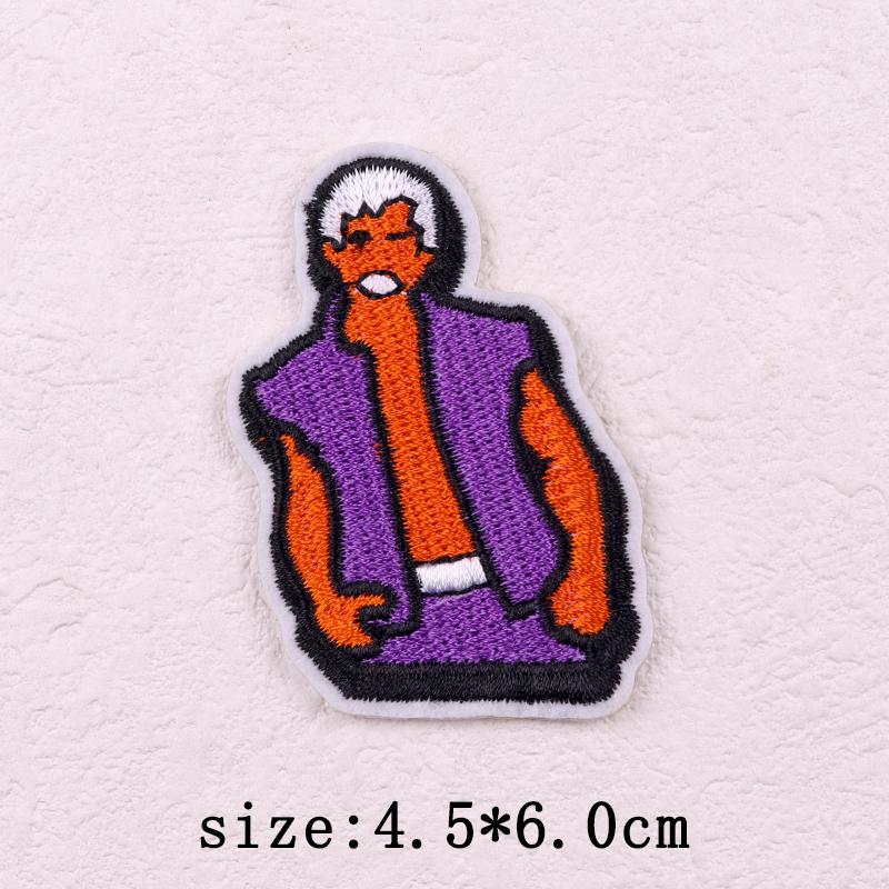 Pink Cartoon Embroidery Patch Iron On Patches For Clothing Flower Letters Patches On Clothes Sewing Fusible Patch Applique Decor
