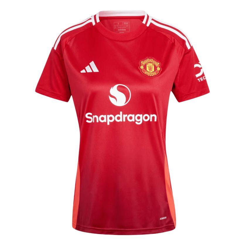 adidas Women s Manchester United 24/25 Home Jersey Red IT1973 S