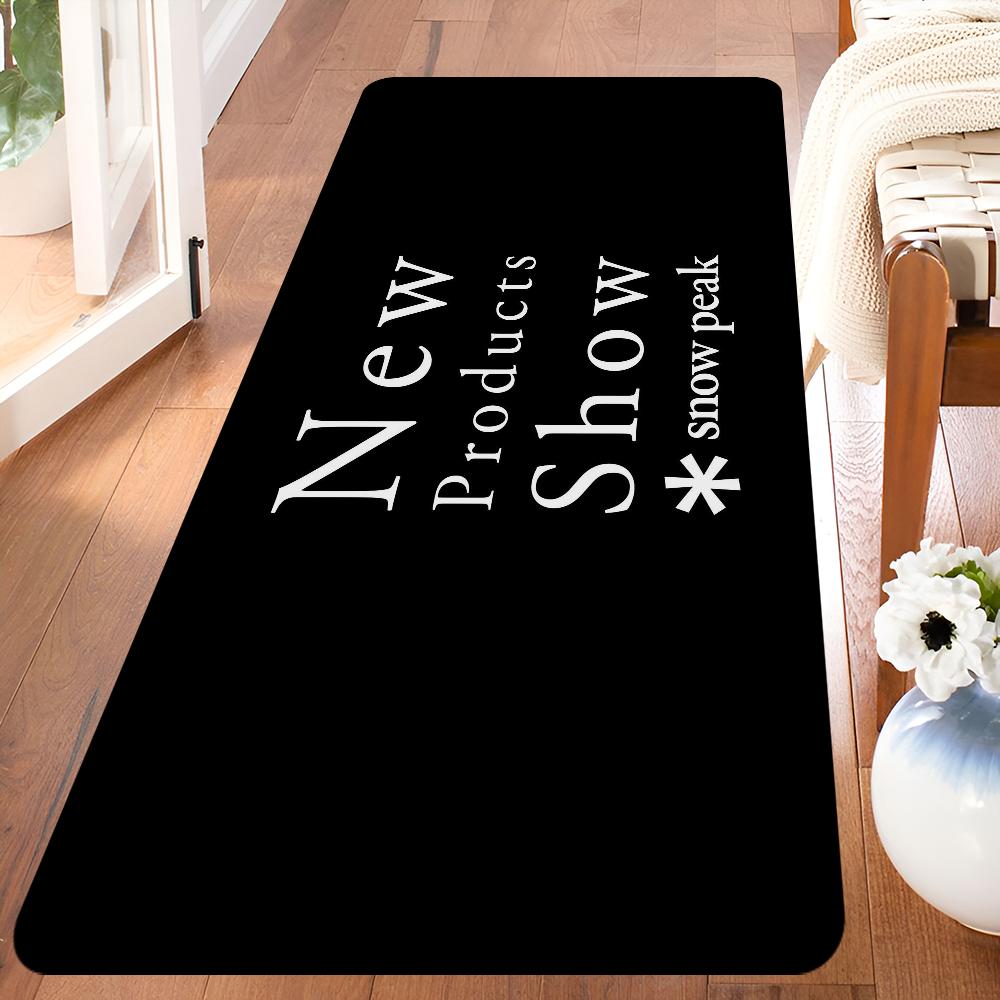 S-Snow P-Peak Brand Bath Mat Nordic Style Home Doormat Bathroom-Toilet Mats Bedroom Welcome Doormat