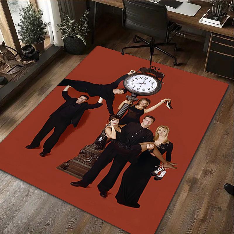

Friends Rug - Home carpet Office Decorative Carpet For Living Room Bedroom Door Mat Floor Rug Computer Chair Area Rug 40x60cm( 15x23in )