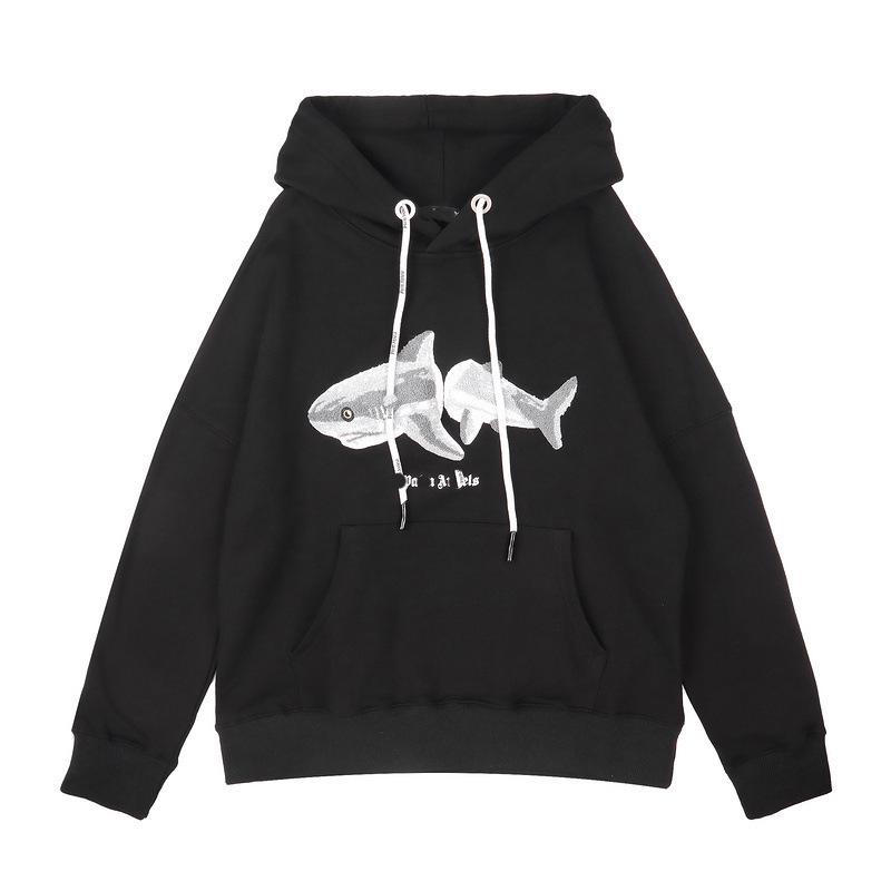 2024 Unisex Autumn/Winter Palm Angel Letter Print Pullover Hoodie