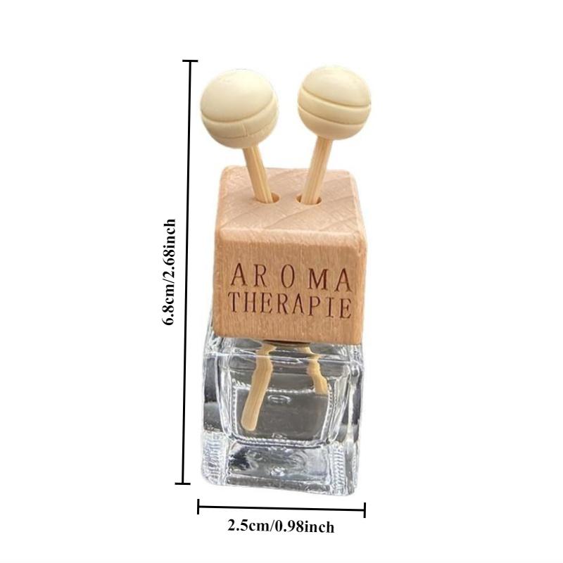 Empty Bottle, Empty Essential Oil Diffuser Bottle Car Air Purifier, Car Perfume Diffuser Bottle Aromatherapy Fragrance Ornament