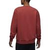 Jordan FW23 סדרת שנה של הדרקון CNY טלאי לוגו לשנה החדשה סווטשירט צווארון עגול רפוי גברים סווטשירט אדום לובסטר FB6935-604