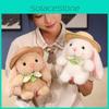 In Rabbit A Hat Plush Toy Cartoon Stuffed Animal Doll Decorations Gift Kids