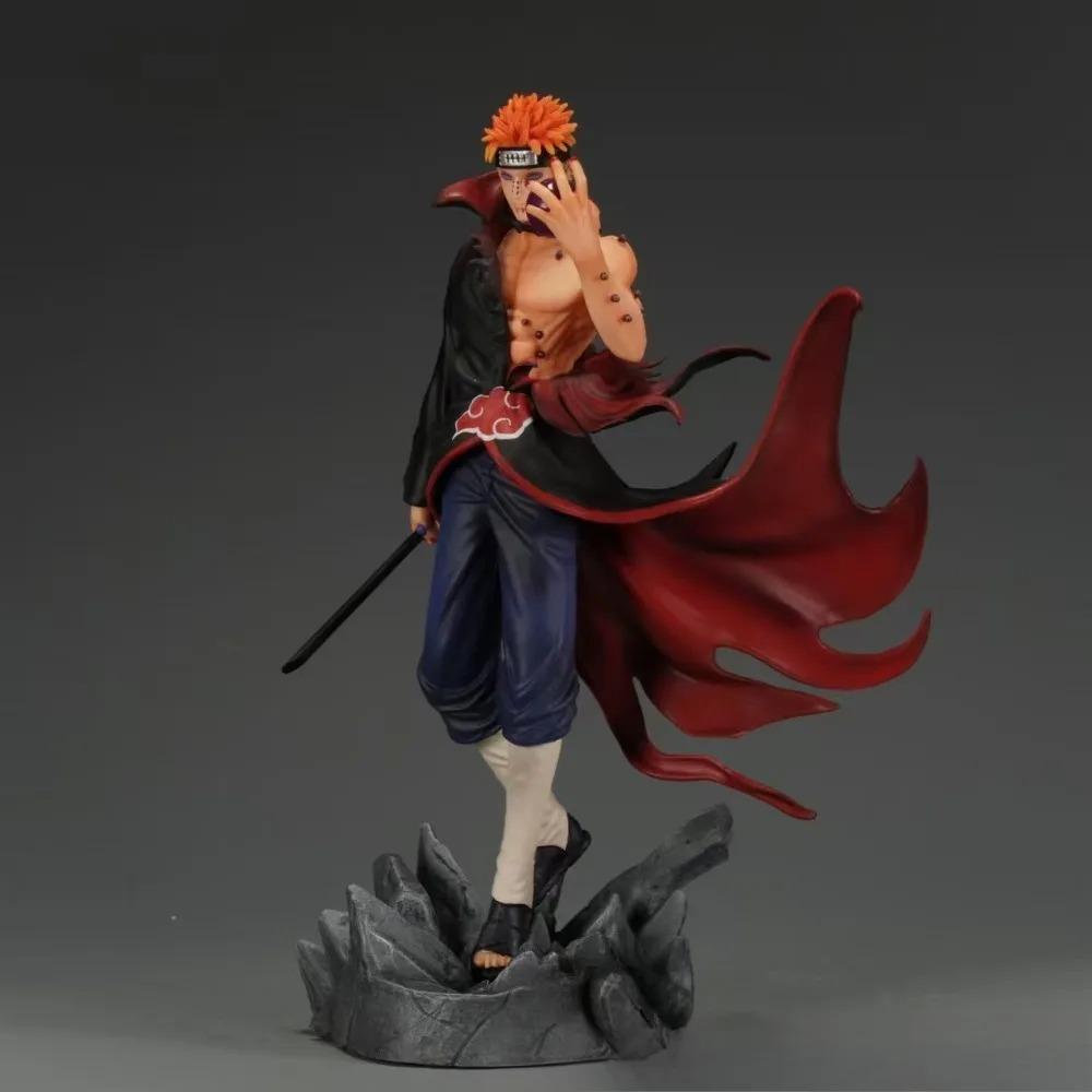 23cm/9-inch anime figurine, Naruto Pain puppet, PVC statue figurine, trendy toy accessory, peripheral collection, model,  gift