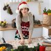 Christmas Apron for Adult Women Men Party Cooking