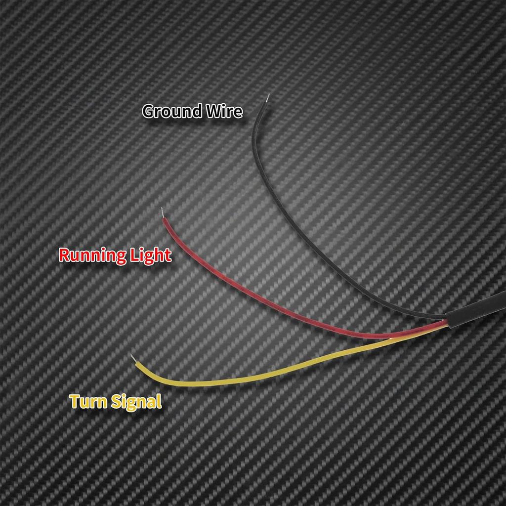 Motorcycle LED Turn Signal Light Running Rear Indicators Mini Lights Fit for Harley Touring Road King Street Gilde Electra Glide Softail Dyna