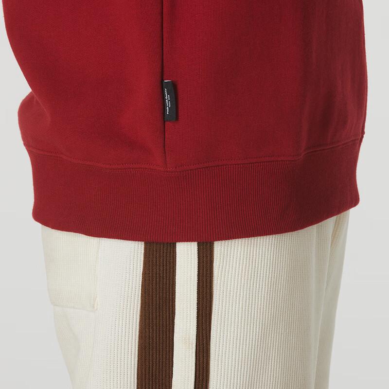 Puma Logo Solid Color Comfortable Breathable Casual Hoodie Men hoodies Red 630947-13