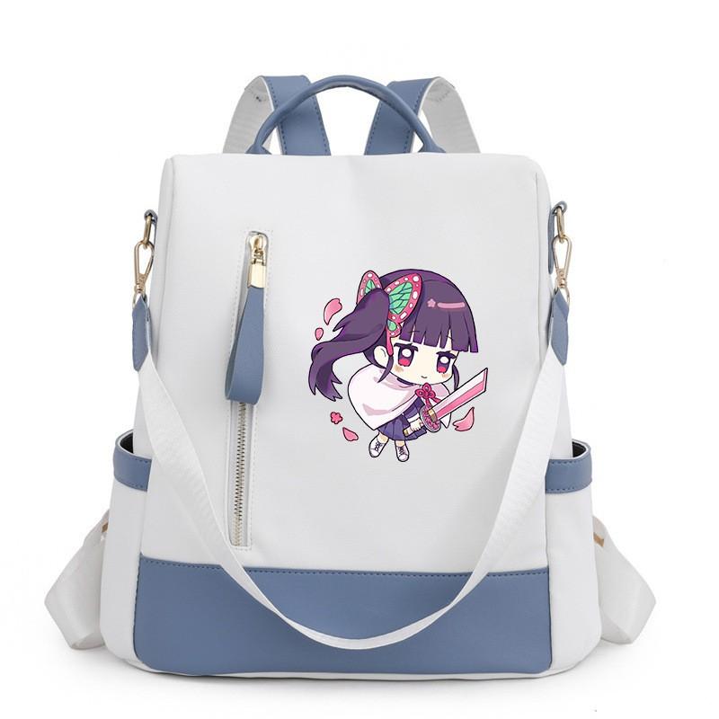 Stilvoller Oxford-Nylon-Rucksack für Damen Streetwear Reise Schultasche Mit Wasserdichten Diebstahlschutz-Merkmalen