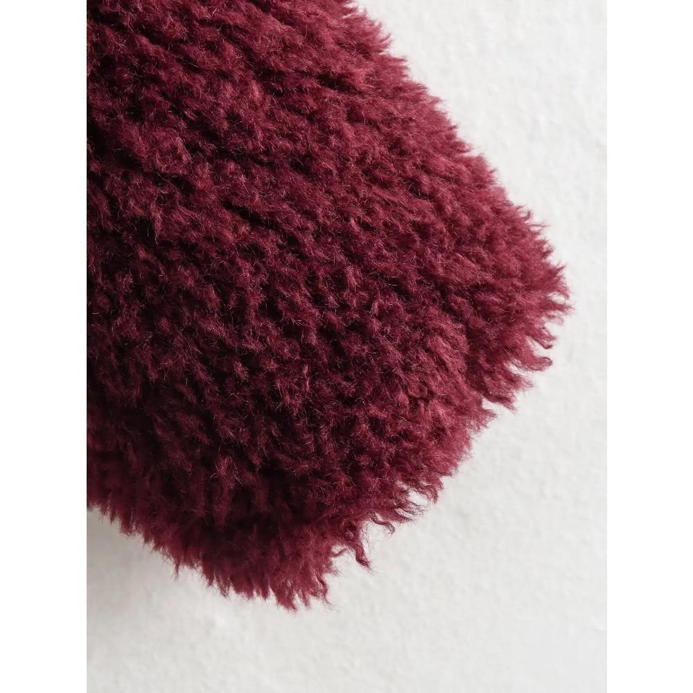 2024 Autumn Winter Women Casual Artificial Wool Jackets Fashion Streetwear Solid Turn Down Collar Warm Oversized Thick Coats