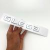 3D ABS Glänzend Schwarz GLE63S Plakette Emblem Auto Kotflügel Aufkleber V8 BITURBO 4MATIC Logo Silber Für Mercedes AMG GLE W167 Zubehör