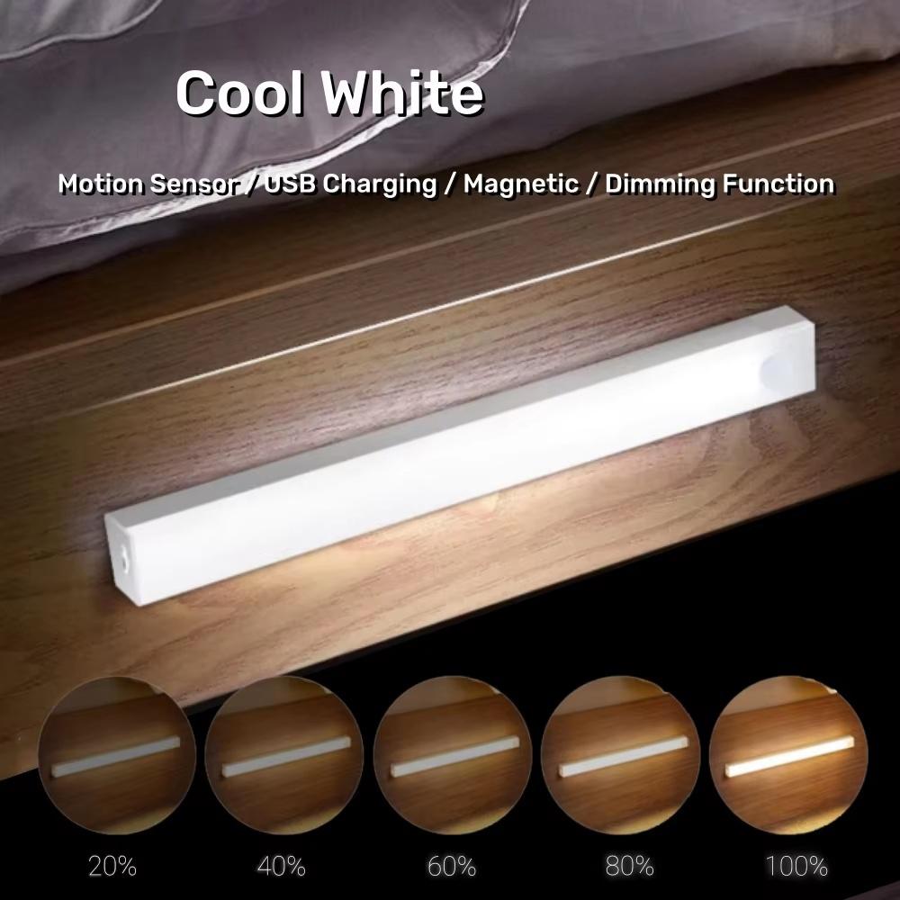 AITHEA LED Motion Sensor Light Wireless USB  Rechargeable Night Light Portable Induction Lamp for Cabinet Wardrobe Staircase