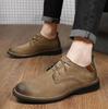 New Handmade Suede Leather Men Shoes Oxford Casual Shoes Slip On Sneakers Comfortable Footwear Casual Leather Shoes Man