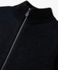 Man On The Boon Two-Way Zipper Textured Vest_Navy 4714313017