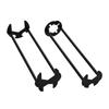 Household Repair Plumbing Tool Flume Sink Wrench Sink Faucet Key Plumbing Pipe Four-claw Hexagon Wrench Bathroom Wrench Tool
