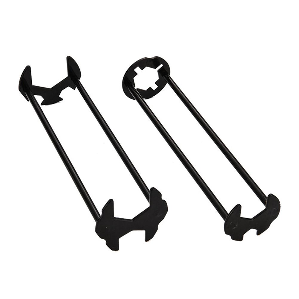 Household Repair Plumbing Tool Flume Sink Wrench Sink Faucet Key Plumbing Pipe Four-claw Hexagon Wrench Bathroom Wrench Tool