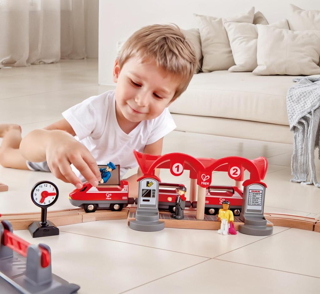Hape Sakamichi City Rail Set E3730