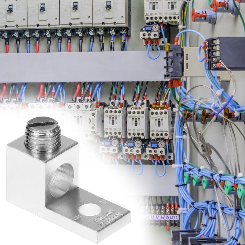 Fast Installation Terminals Blocks High Conductivity Aluminum Grounding Terminals Lug for Circuits breaker Connection