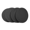 4 Pieces 6.5 Inch Foam Speaker Booster Pad, Universal Sealing Soundproofing Baffle, Door