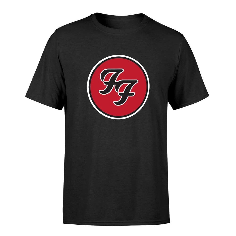 Foo Fighters TShirt Logo Dave Grohl Rock Official New Black S