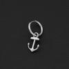 Anchor Stainless Steel Earrings Niche Light Luxury Personality Accessories Premium Anchor Titanium Steel Men's and Women's Ear Buckles