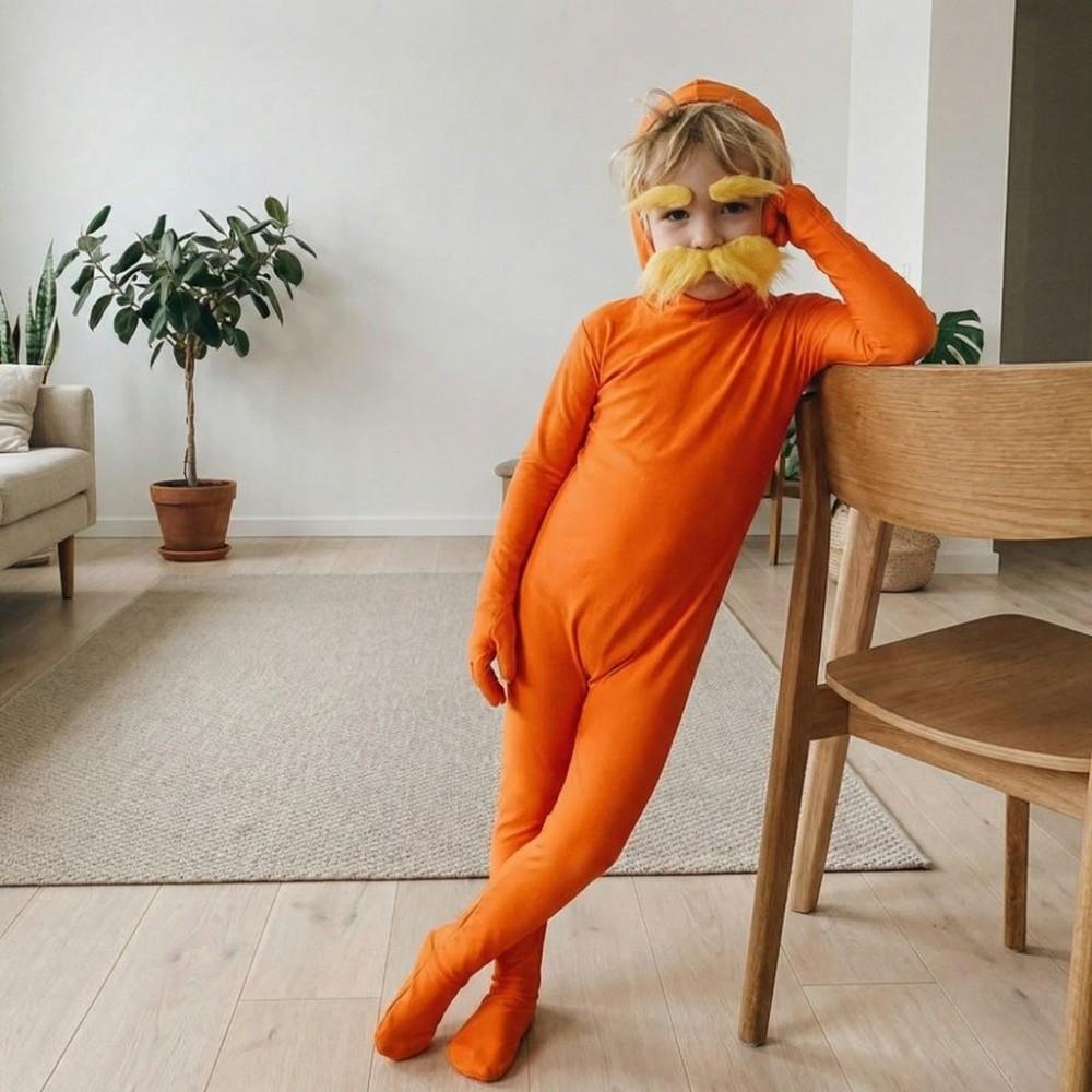 Solid Color Open Face Full Bodysuits Full Body Morph Suit Jumpsuit Costume  Halloween Party