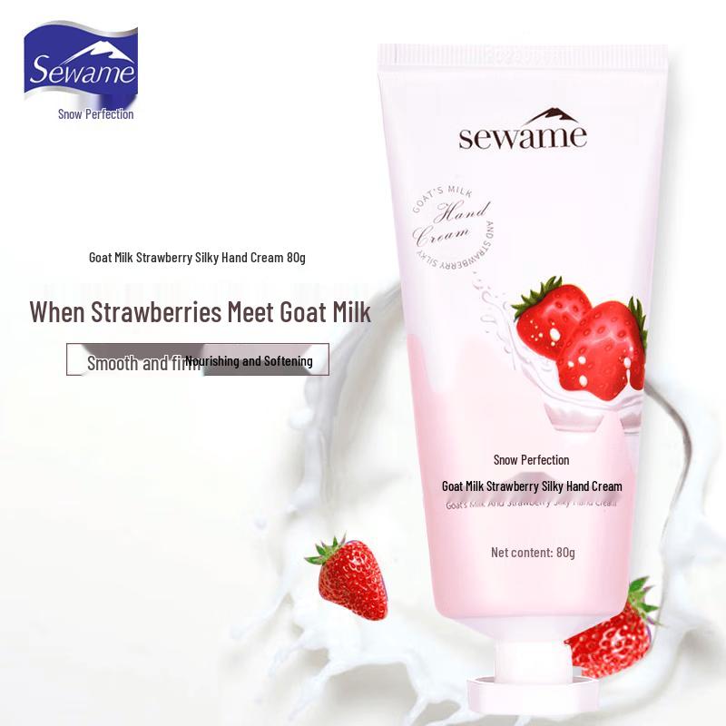 Snow Perfect Goat Milk Strawberry Hand Cream
