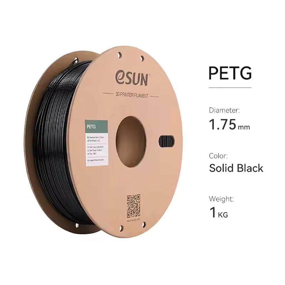 ESUN PETG 3D Printer Filament 1.75mm 1KG/spool PETG Filaments FDM Plastic Rod 240-260℃ Waterproof High Toughness Moulding PETG&3D Printing Filaments&PETG