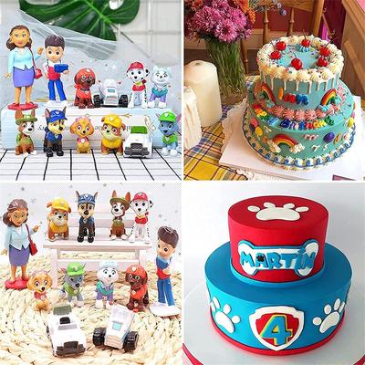 12 ks Akční figurky Tlapková patrola Ozdoby na dort pro párty