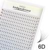 Lashprofessor 3D/4D/5D/6D Sharp Premade Volume 320Fans 8D/10D/12D Individual Lash Extension Pointy Thin Stem Russian Volume Lash
