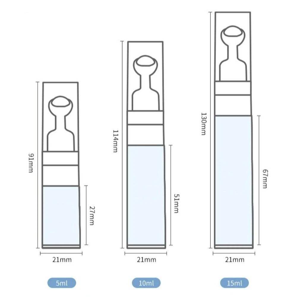 Vacuum Seal Eye Cream Roller Bottle 5/10ml Dispenser Bottle Essential Oil
