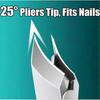 Wide Jaw Opening Anti-Splash Slanted Clipper,Slanted Nail Clippers No Splash