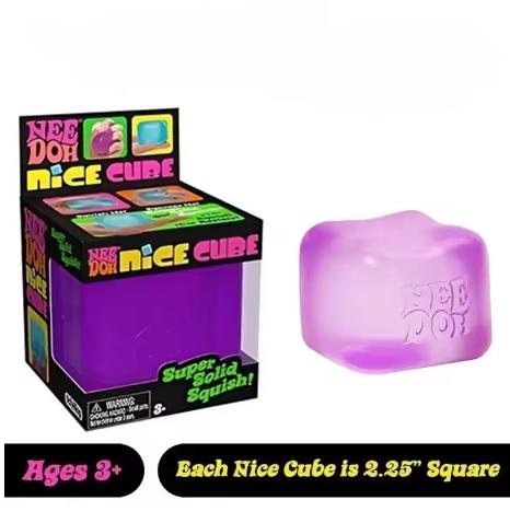 Trending Nee Doh Jellyfish & Cube Squish Toy, Soft Jelly Squeeze Stress Relief Fidget Toy, Sensory NeeDoh for Kids & Adults