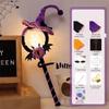 DIY Kit Halloween DIY Fairy Stick Bendable Halloween Handheld Lantern  Handcraft Art
