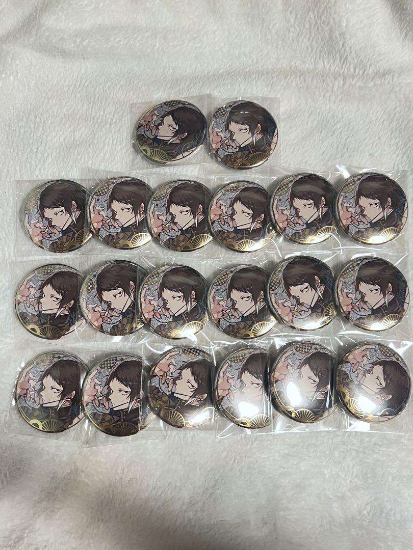 

[USED] Bungo Stray Dogs Harukawa 35 Art Collection Gamers Foil-Stamped Can Badge Ryunosuke Akutagawa