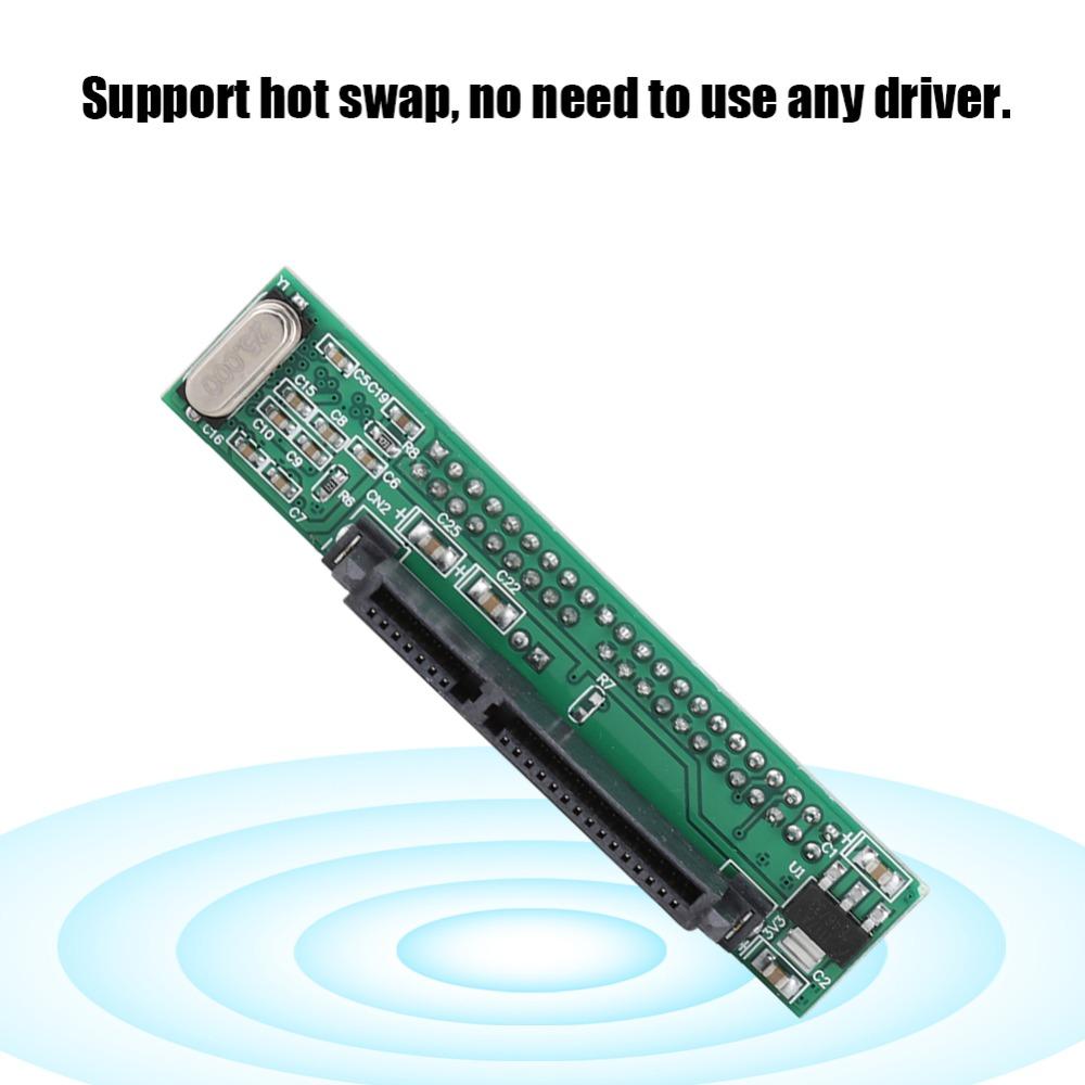 2.5 Inch SATAs Female To IDE Converter 44Pin Adapter Card Hard Drive Converter Storage Upgrade