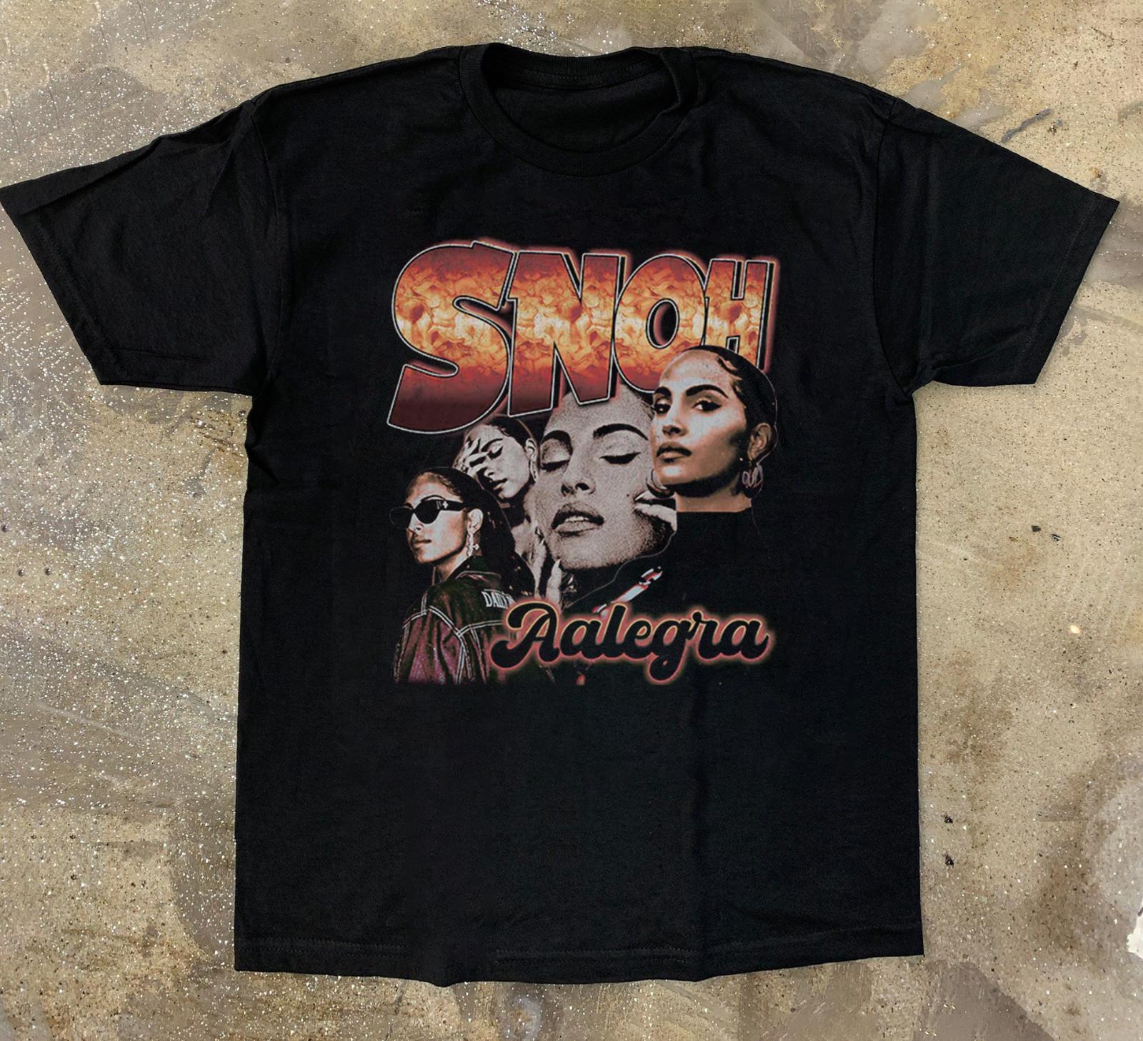 

Snoh Aalegra Graphic Singer Tour Unisex T-Shirt All Size SB222 S