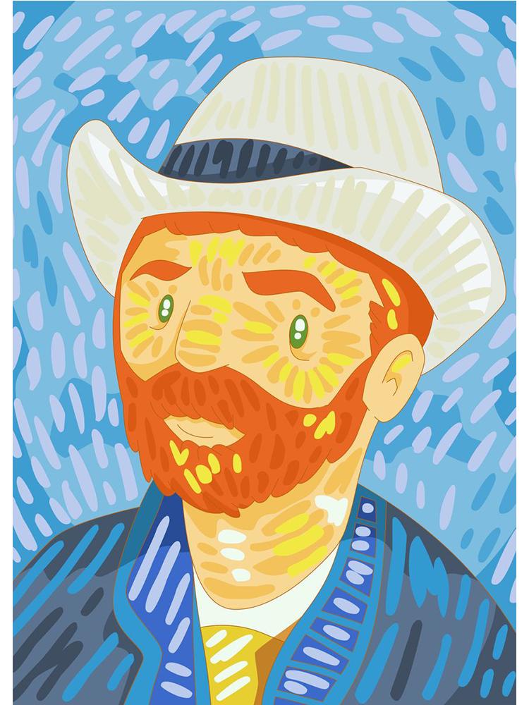 Pictură faimoasă drăguță, poster de artă din desene animate și imprimeuri, picturi pe pânză, artă de perete pentru sufragerie, decorarea casei