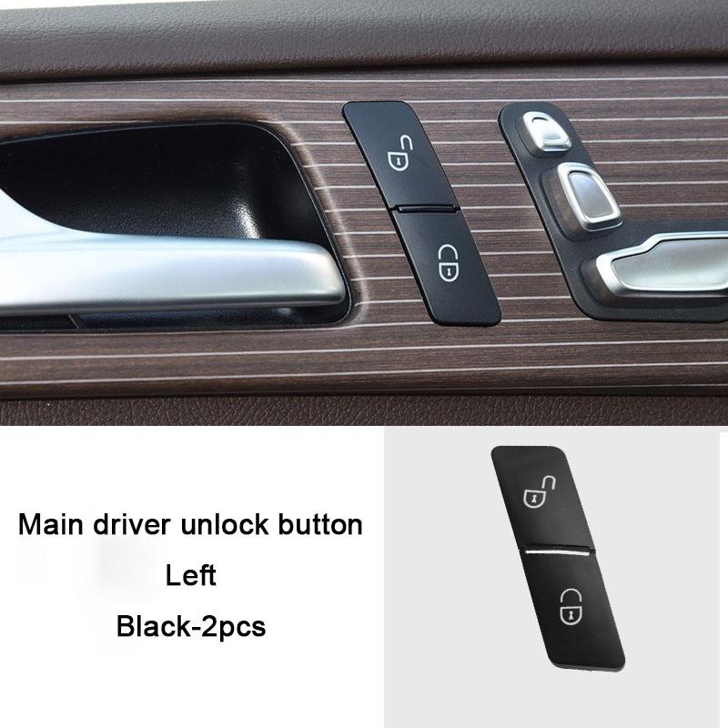 Skirta Mercedes Benz Mygtuko Užklijuojama Plokštelė CLA GLA GLE GLK A B C E Klasė ML GL W176 W246 W242 W204 W205 W212 C117 X166 X204 X156