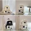 Süßer Katzen-Punkt-Rucksack Für High-School-Mädchen Nylon-Schultasche