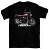 Pánské Z900 RS Japonský motocykl Klasické tričko 100% bavlna Kulatý výstřih Motocyklové tričko Letní Krátký rukáv Ležérní tričko