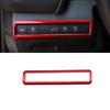 Headlight Switch Control Frame Cover 1PCS For Toyota Camry 2018- Bright Red