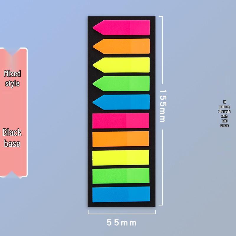 Translucent Sticky Notes & Writable Index Tabs for Students - Highlight & Marking Stickers, Creative Stationery.