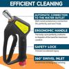 High-Pressure 5000psi Anti-Tangle Car Wash Water Gun with 3/8 Multi-functional Nozzle